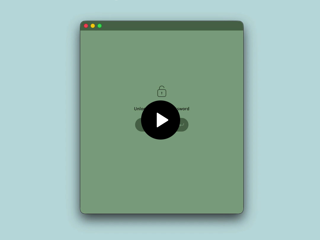 Start button for video